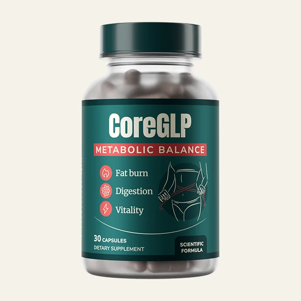 CoreGLP Metabolic Balance Flasche, Render aus den Materialien des Anbieters