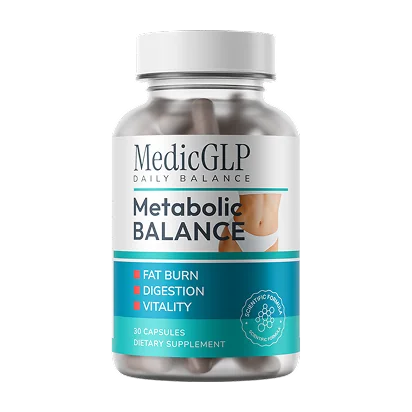 MedicGLP Daily Balance Flasche mit 30 Kapseln, aus den Materialien des Anbieters