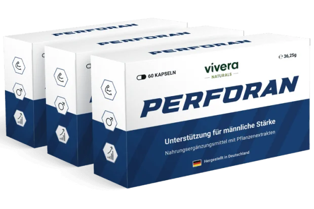 Perforan, drei Verpackungen im Bestseller-Paket, Produktfoto des Anbieters