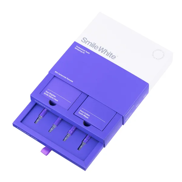 Smile White Professional Teeth Whitening Kit box, manufacturer's product photo