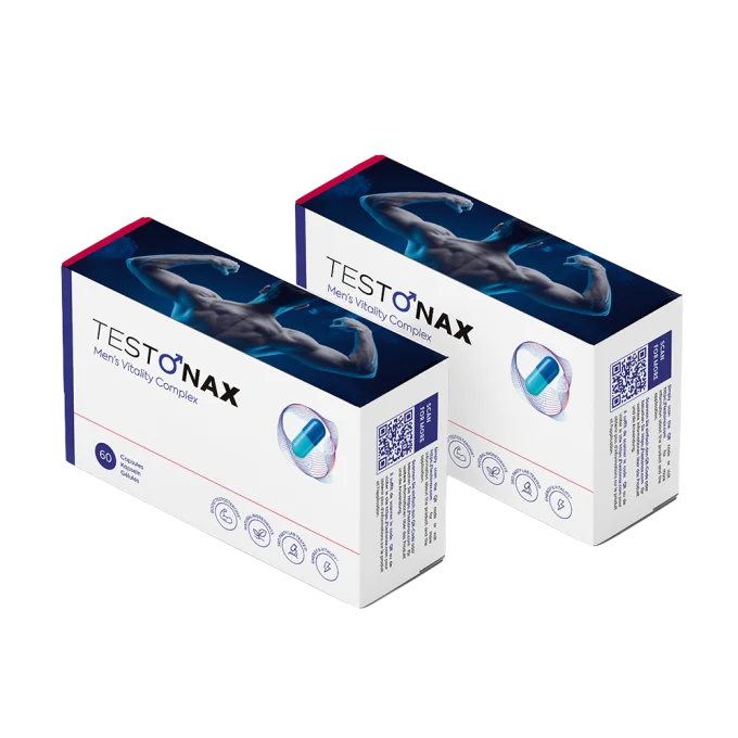 Testonax, zwei Packungen, Produktfoto des Anbieters