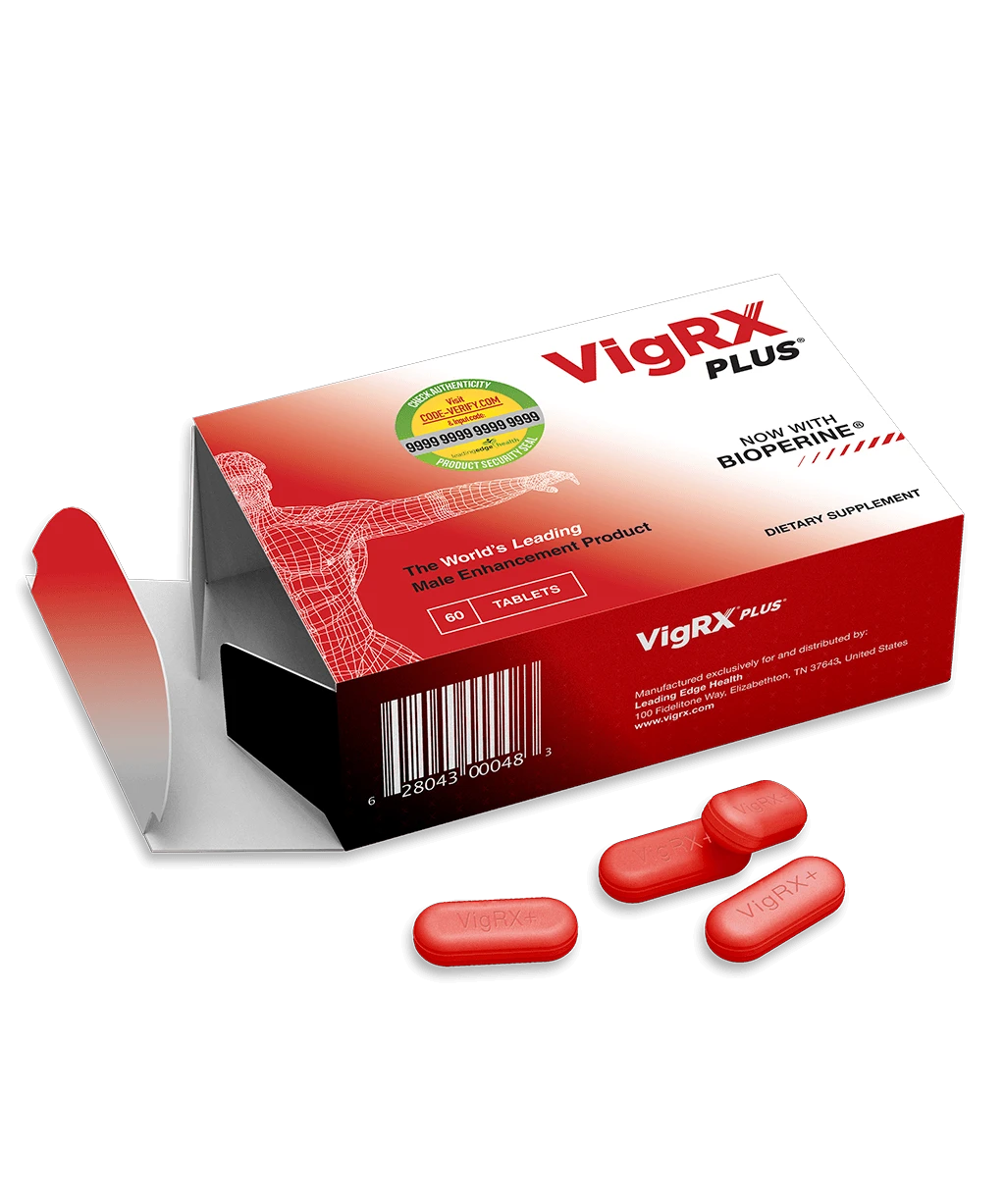 VigRX Plus Schachtel mit 60 Tabletten, aus den Materialien des Anbieters