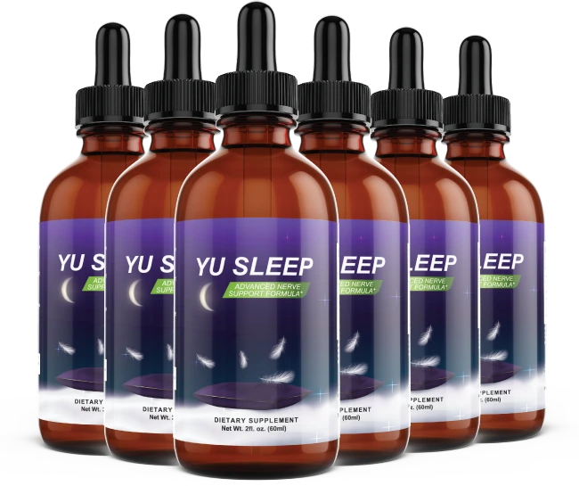 Yu Sleep dropper bottles, the seller's own product render